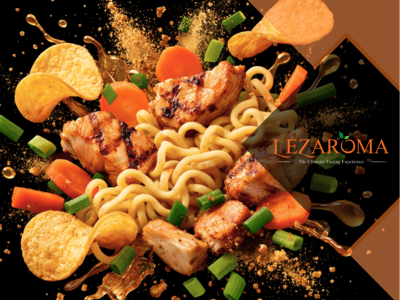 نكهة نودلز بالدجاج للشيبس في العصر الحديث